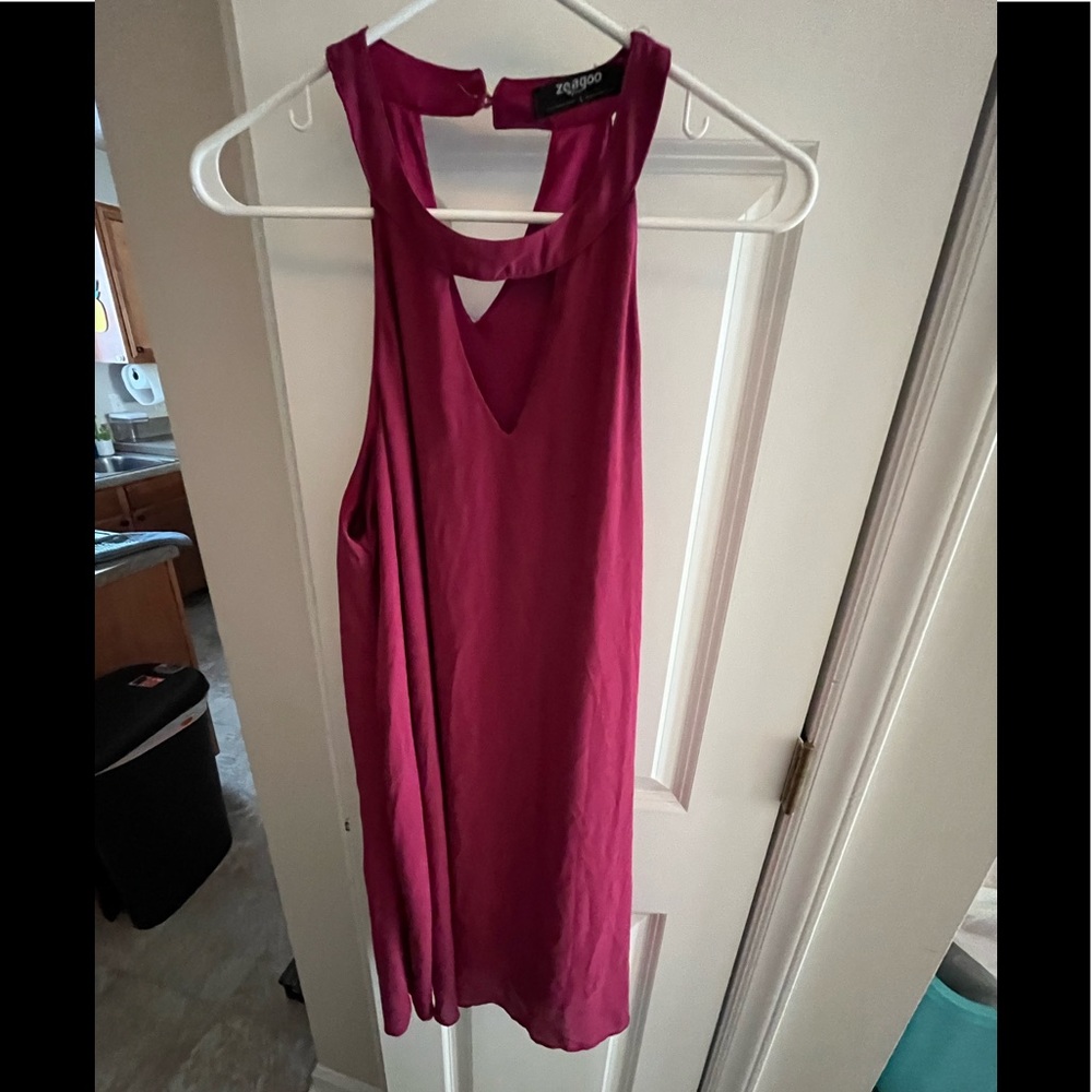 Purple dress